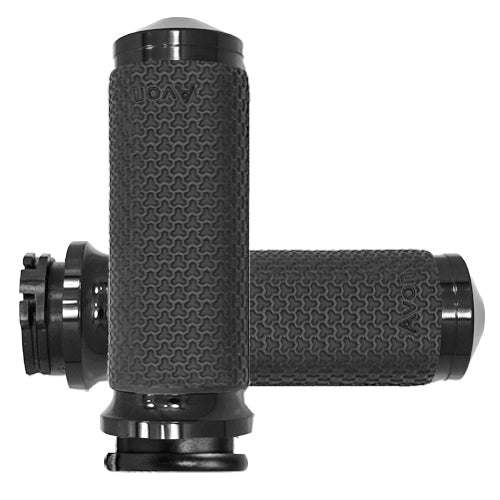 CABLE THROTTLE MEMORY FOAM GRIP BLACK MF-63B-ANO image 1