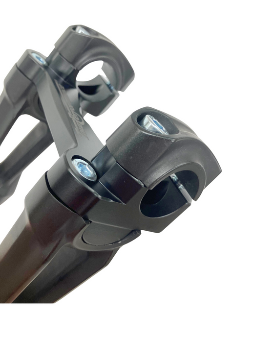HANDLEBAR RISERS BLACK YAM HR09175 image 1