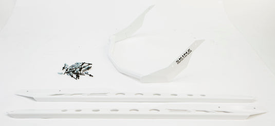 BUMPER REAR S-D GEN 4 165 TRACK WHITE SDRB465-WHT image 1