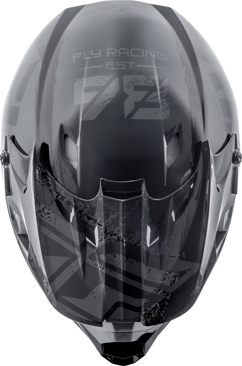 Load image into Gallery viewer, KINETIC BURNISH HELMET GREY/BLACK LG 73-3390-7-L image 4

