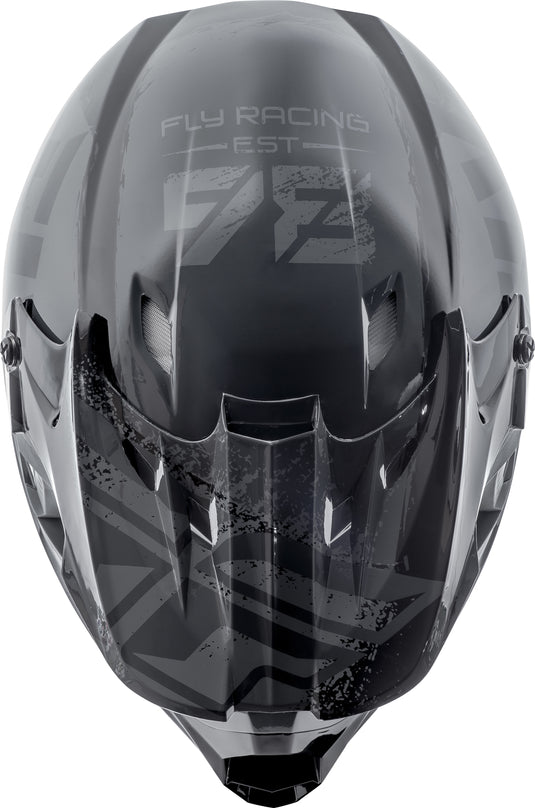 KINETIC BURNISH HELMET GREY/BLACK XS 73-3390-4-XS image 4