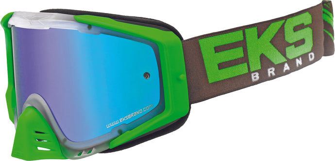 OUTRIGGER GOGGLE CLEAR/FLO GREEN/SMOKE 067-50125 image 1