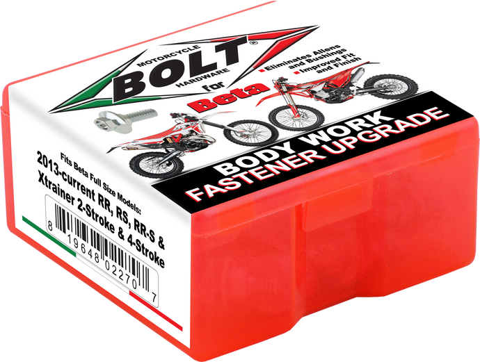 FULL PLASTIC FASTENER KIT BETA RR/RR-S/RS/XTRAINER BET-1300124 image 1