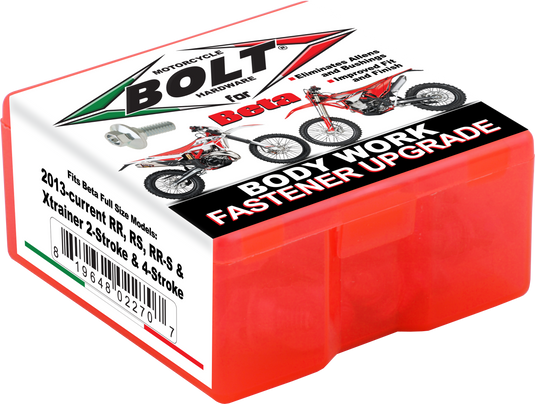 FULL PLASTIC FASTENER KIT BETA RR/RR-S/RS/XTRAINER BET-1300124 image 1