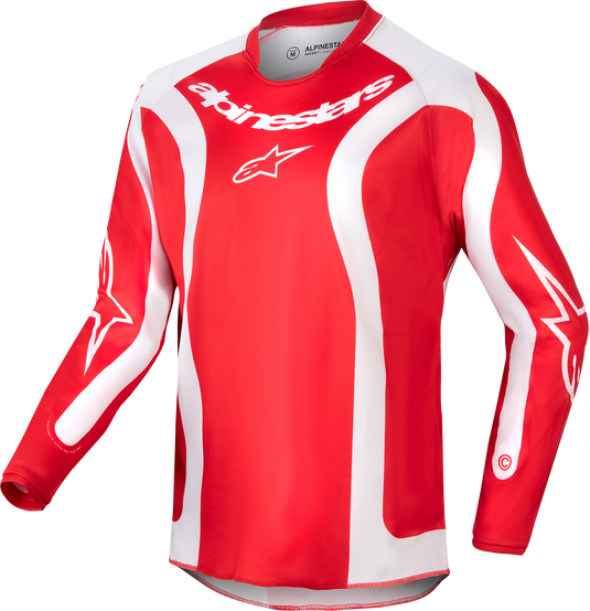 YOUTH RACER LURV JERSEY MARS RED/WHITE SM 3773924-3120-S image 1
