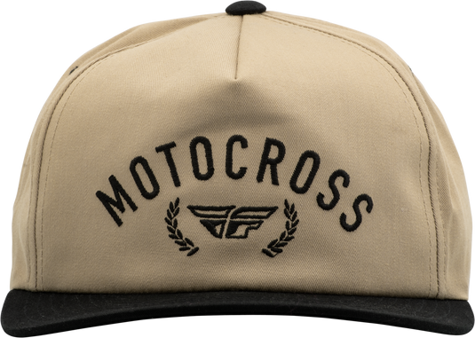 FLY CHAMPION HAT LIGHT TAN/BLACK 351-0015 image 2