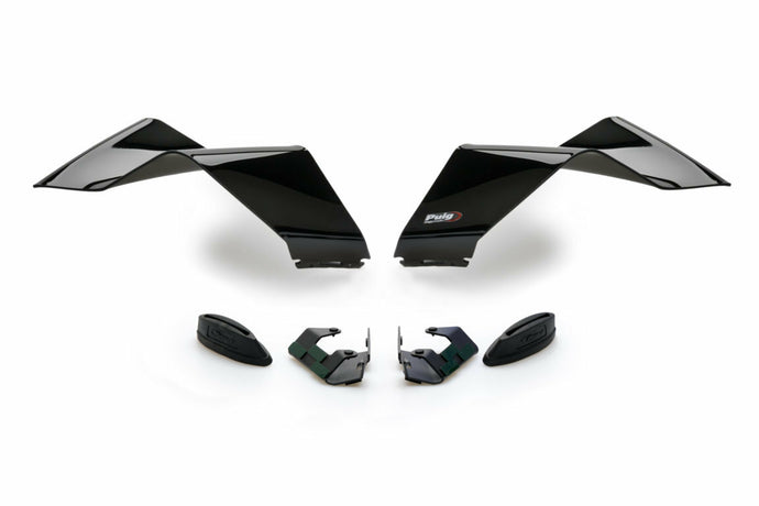 FRONT GP SPOILER BLACK YAM 20523N image 1