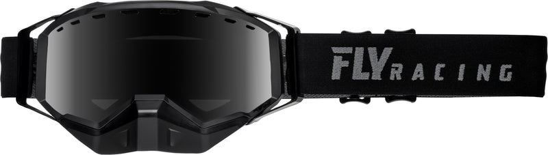 Load image into Gallery viewer, ZONE PRO SNOW GOGGLE BLACK W/POLARIZED SMOKE LENS FLB-010 image 1
