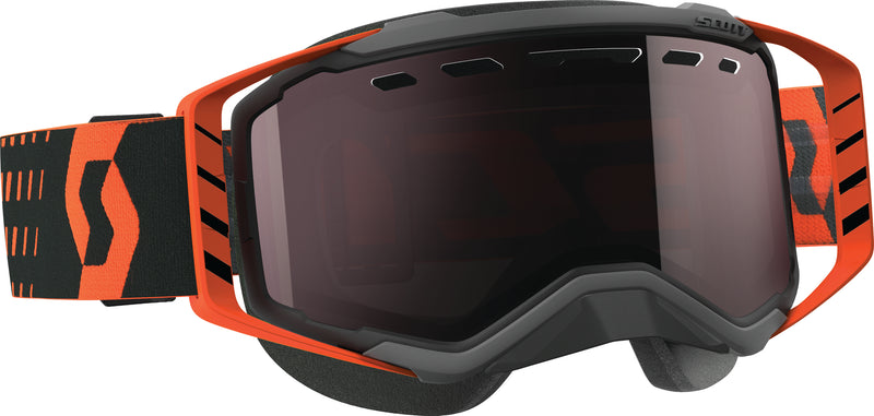 Load image into Gallery viewer, GOGGLE PROSPECT SNOW BLACK/ORANGE W/SILVER CHROME 262581-1009313 image 1
