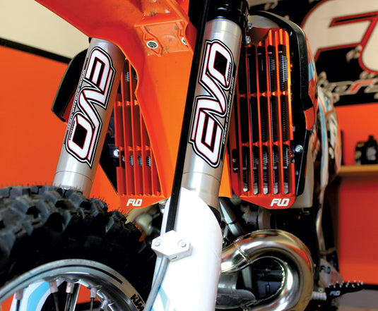 HIGH FLOW RADIATOR BRACES ORANGE FLO750ORG image 2