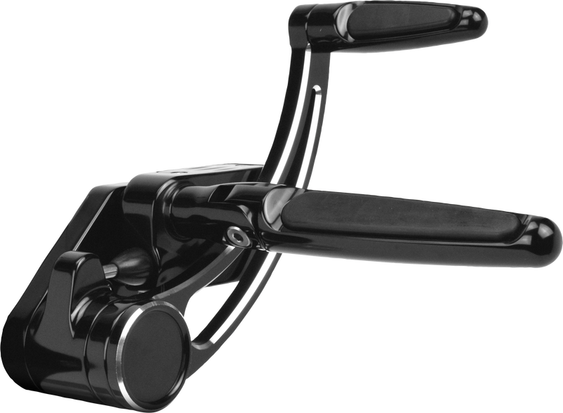 Load image into Gallery viewer, FORWARD CNTRLS BLACK SLOTTED SOFTAIL 18-UP FCK-S18A-FR-SE image 2

