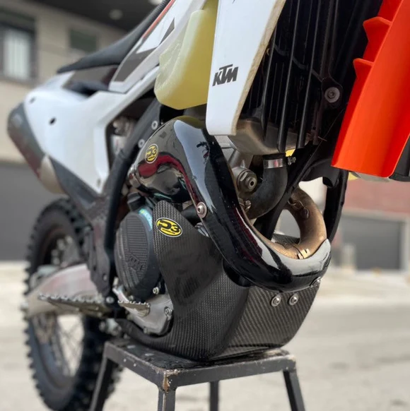 PIPE  GUARD  CARBON  FIBER SHERCO 104563 image 1