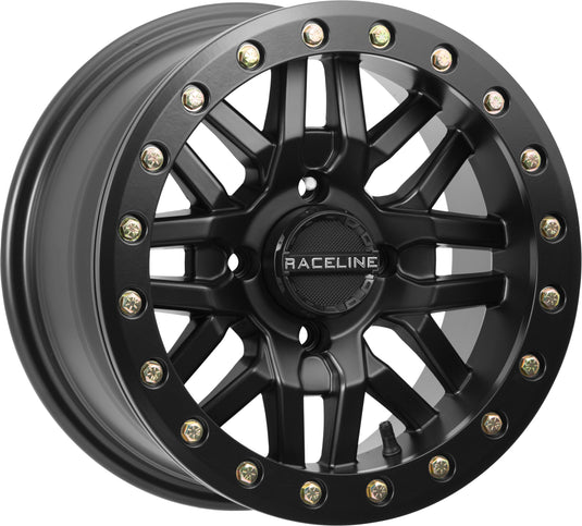 RYNO BDLK WHEEL 15X7 4/156 5+2 (+10MM) BLACK A91B-57056-52 image 1