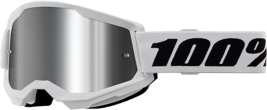 STRATA 2 GOGGLE WHITE MIRROR SILVER LENS 50028-00019 image 1