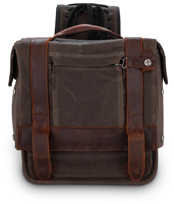 THROWOVER SADDLEBAG DARK OAK B15-1002D image 1