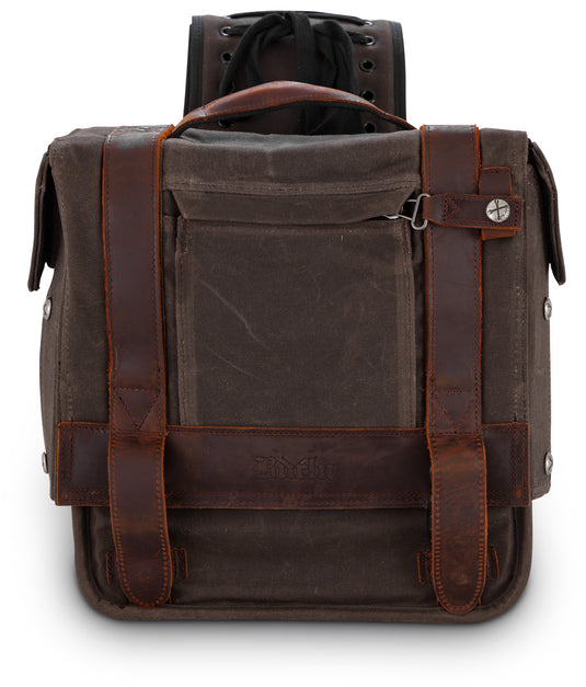 THROWOVER SADDLEBAG DARK OAK B15-1002D image 1