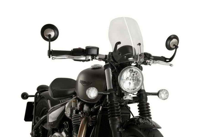 WINDSCREEN NAKED NEW GEN TOURING CLEAR TRI 9437W image 1