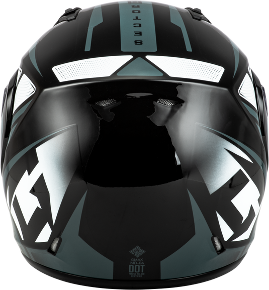 MD-04S SECTOR SNOW HELMET W/ ELECTRIC SHIELD BLK/SILVER 2X M4043368 image 5