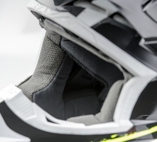 KINETIC BURNISH HELMET BLACK/WHITE/HI-VIS 2X 73-3391-9-2X image 5