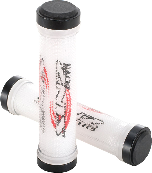 BOLT ON GRIPS WHITE 135MM SEG-135WH image 1