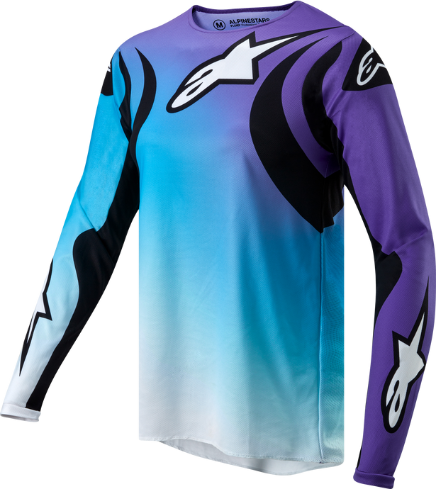 STELLA FLUID JERSEY WHITE/TURQUOISE XS 3782724-276-XS image 1