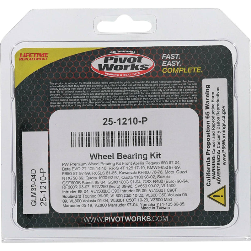 Load image into Gallery viewer, WHEEL BEARING KIT PREMIUM 25-1210-P image 4
