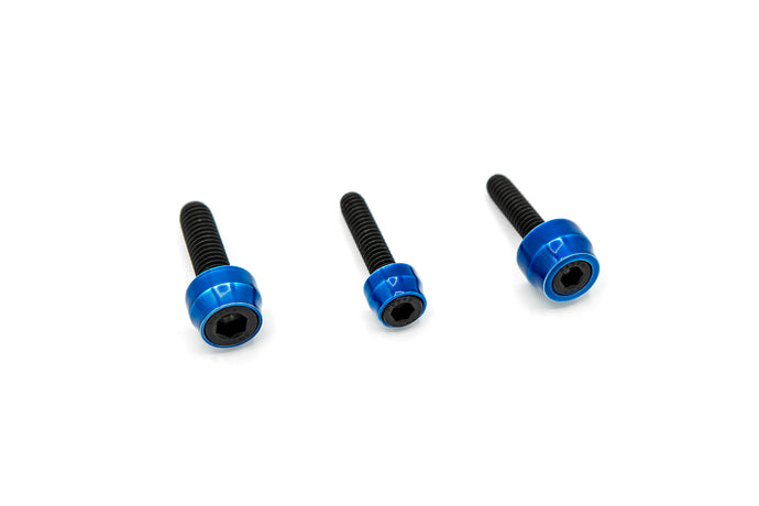 CHACHO'S BOLT KIT BLUE M8 ENG TRANS PRIM BLK SF10024B image 1