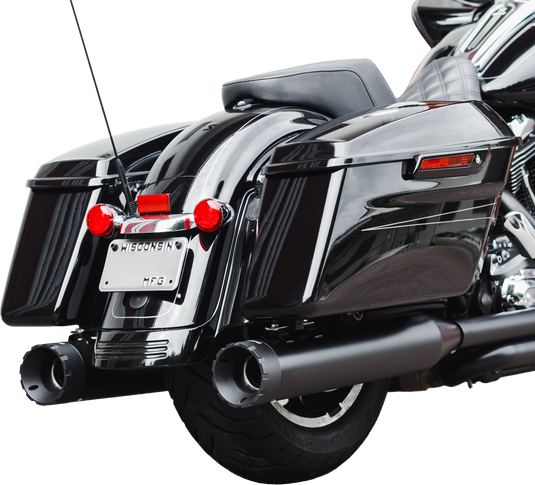 MONARCH MUFFLER BLACK TOURING `95-16 10-1056 image 2