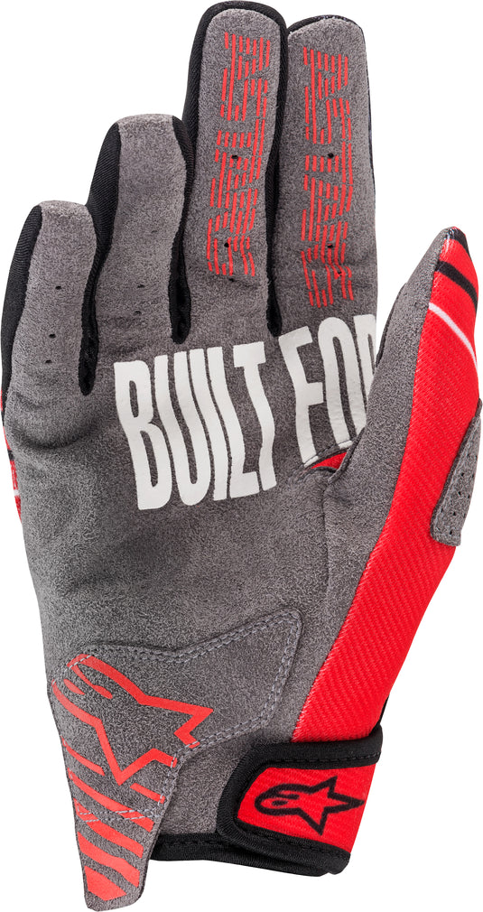 YOUTH RADAR GLOVES RED/BLACK MD 3541820-3031-M image 2