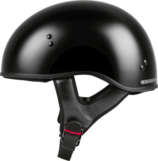 HH-45 HALF HELMET NAKED BLACK SM H145024 image 2