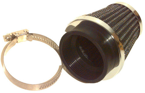 AIR FILTER CHROME END 54MM