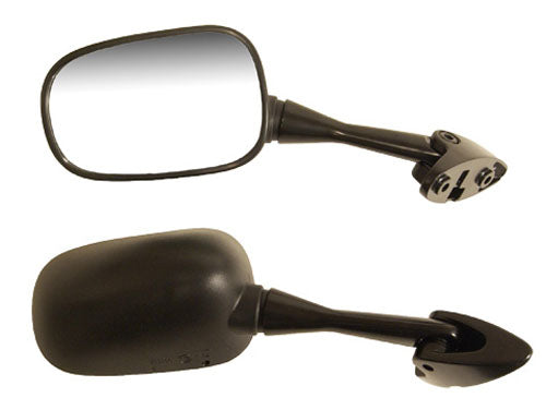 MIRROR RIGHT BLACK HONDA 88110-MBG-D01
