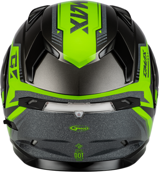 MD-01 VOLTA HELMET BLACK/SILVER/GREEN METALLIC 2X M101381068 image 2