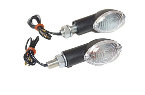 MINI CATEYE W/LITE BLACK CLEAR