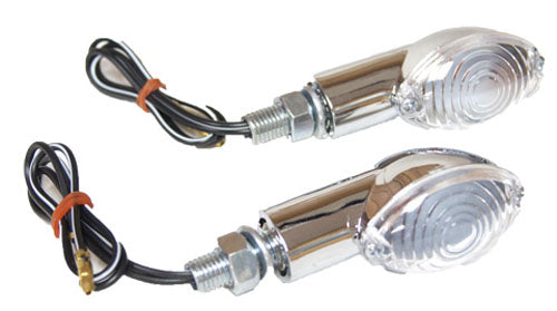 MINI CATEYE W/LITE CHR-CLEAR