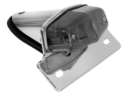 TAIL LIGHT 12V W/DIE CAST CHR BCKT