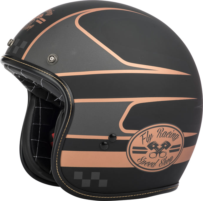 .38 WRENCH HELMET BLACK/COPPER XS 73-8237-4 image 1