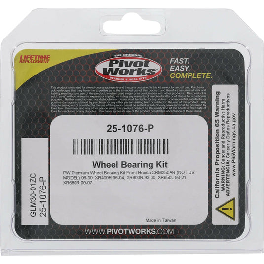 WHEEL BEARING KIT PREMIUM 25-1076-P image 4