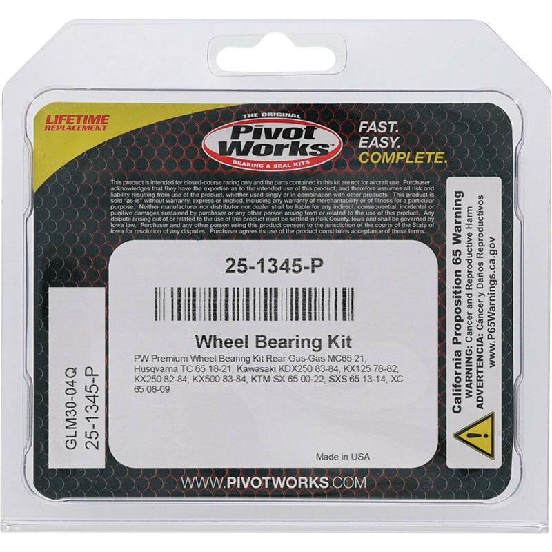 Load image into Gallery viewer, WHEEL BEARING KIT PREMIUM 25-1345-P image 4
