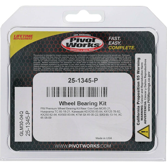 WHEEL BEARING KIT PREMIUM 25-1345-P image 4