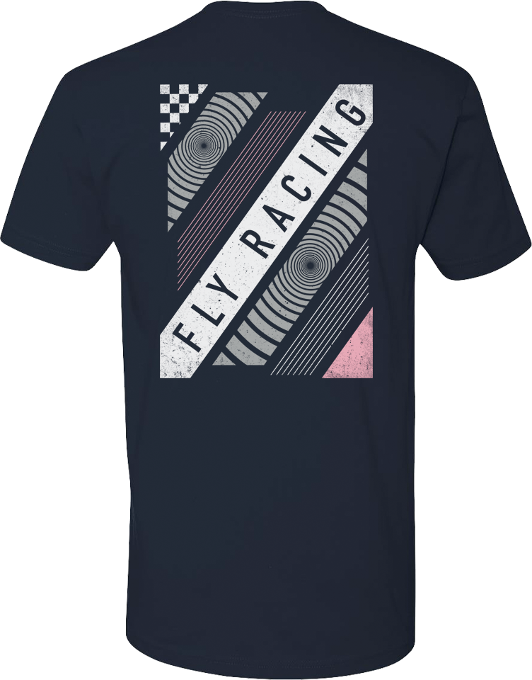 Load image into Gallery viewer, FLY PULSE TEE NAVY SM 352-0160S image 2
