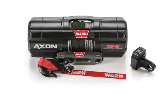 WARN WINCH AXON 35-S W/SYNTHETIC ROPE