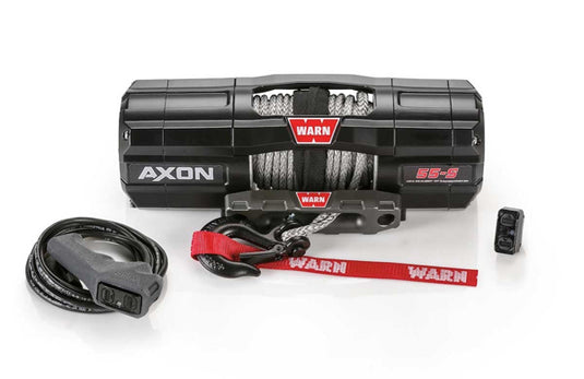 WARN WINCH AXON 55-S W/SYNTHETIC ROPE