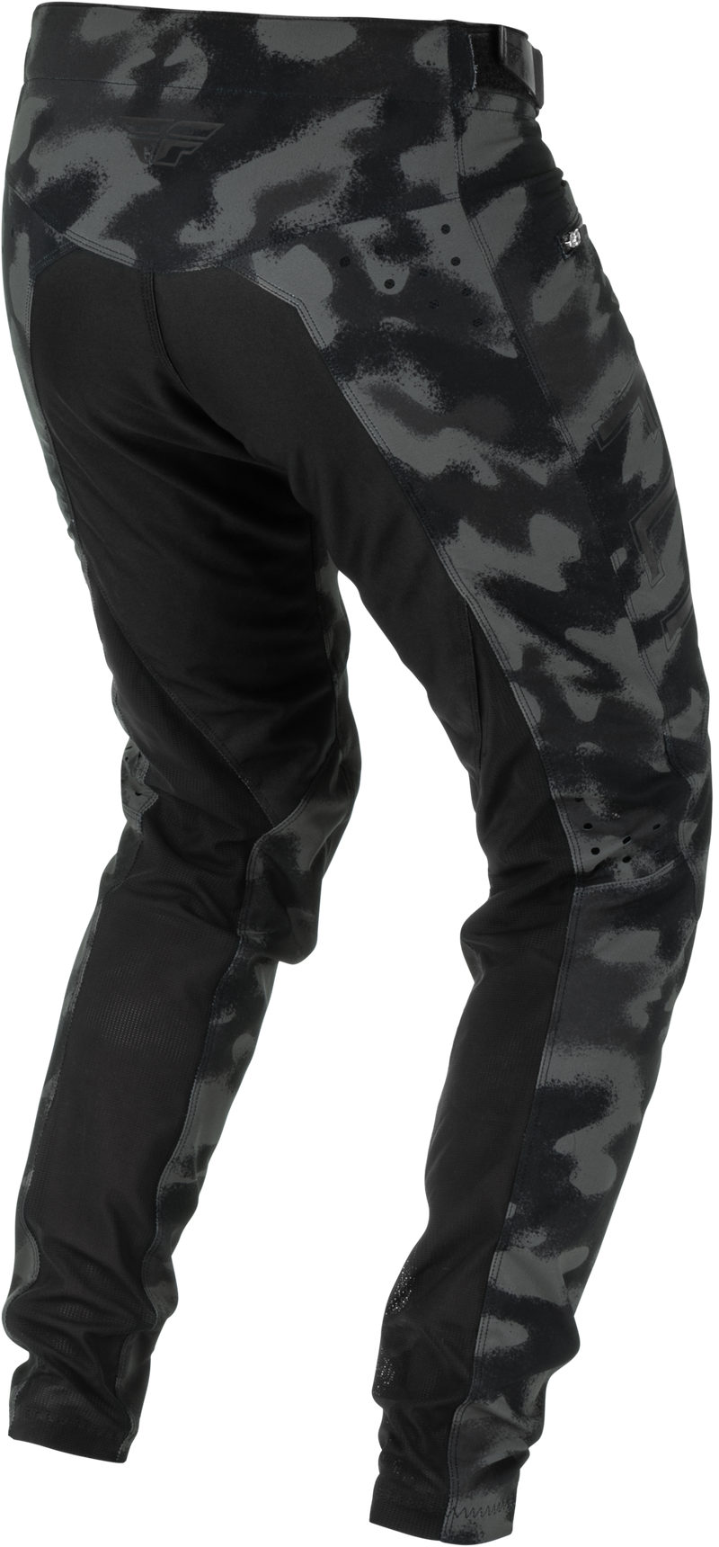 Load image into Gallery viewer, YOUTH RADIUM S.E. TACTIC BIKE PANTS BLACK/GREY CAMO SZ 22 375-04422 image 3
