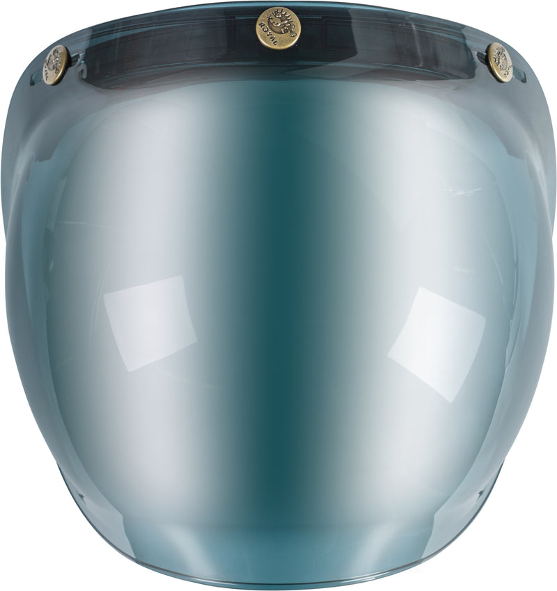 Load image into Gallery viewer, BUBBLE SHIELD 3-SNAP FLIP-UP DARK SMOKE UNIVERSAL G002014 image 3
