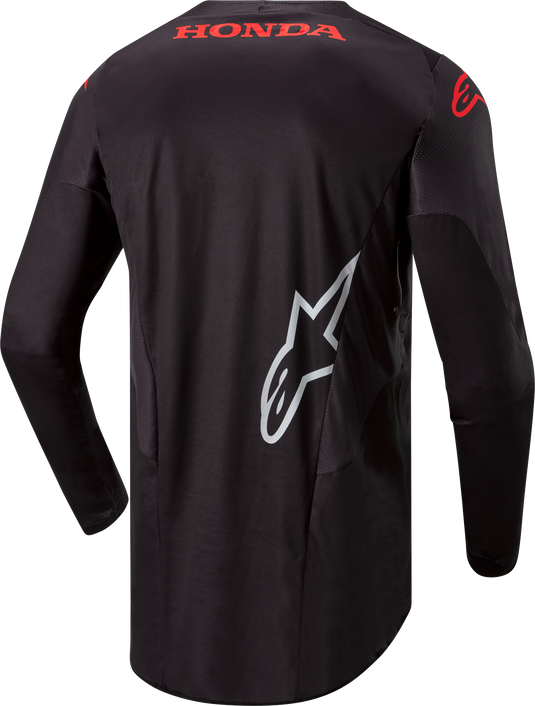 HONDA RACER ICONIC JERSEY BLACK/RED 2X 3768023-13-XXL image 2