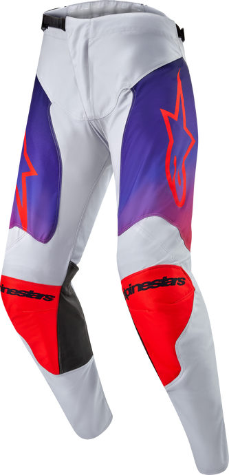 RACER HOEN PANTS LT GREY/HOT ORNG/BLK SZ 36 3721324-924-36 image 1