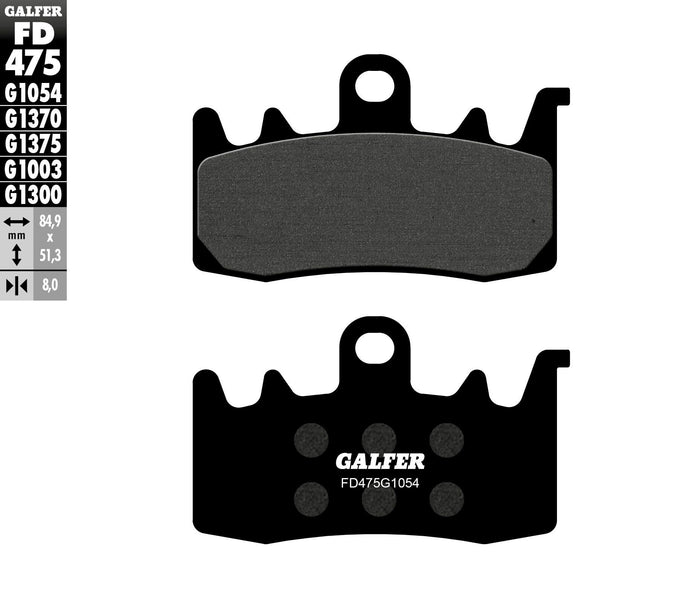 BRAKE PADS SEMI METALLIC FD475G1054 FD475G1054 image 1