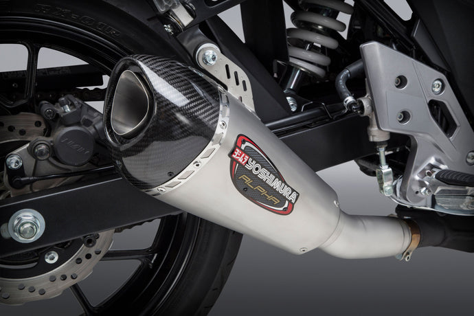 EXHAUST STREET ALPHA-T SLIP-ON SS-SS-CF 11260BP520 image 1