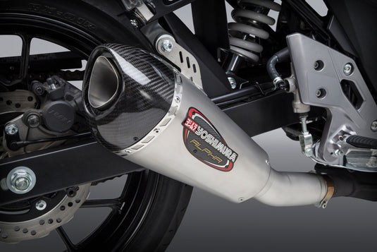 EXHAUST STREET ALPHA-T SLIP-ON SS-SS-CF 11260BP520 image 1